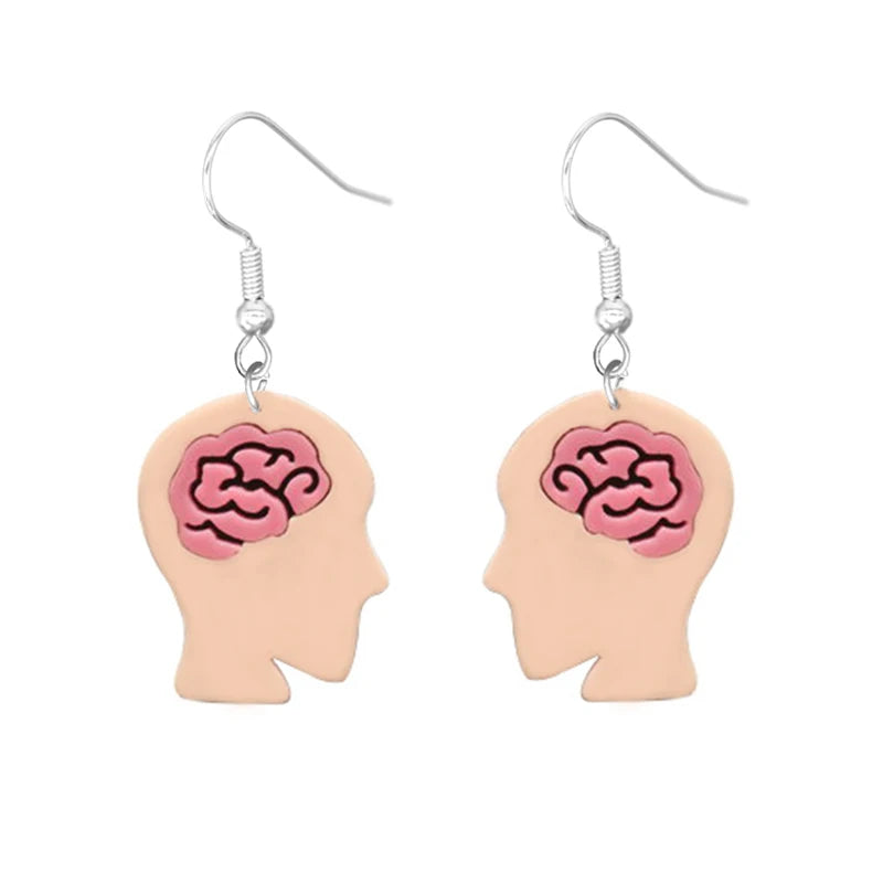 Hip Hop Halloween Earrings