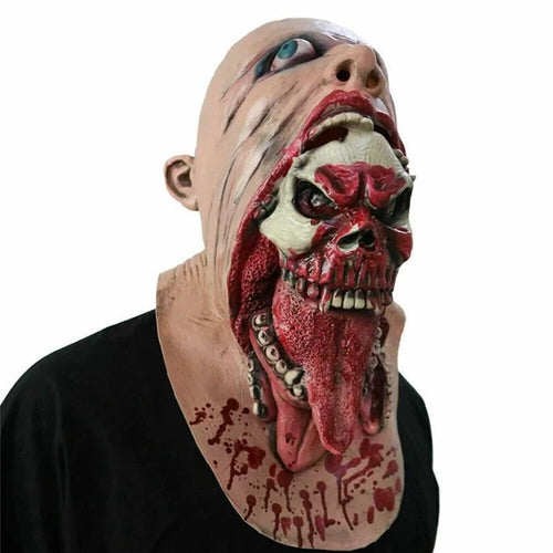 Bloody Zombie Latex Mask