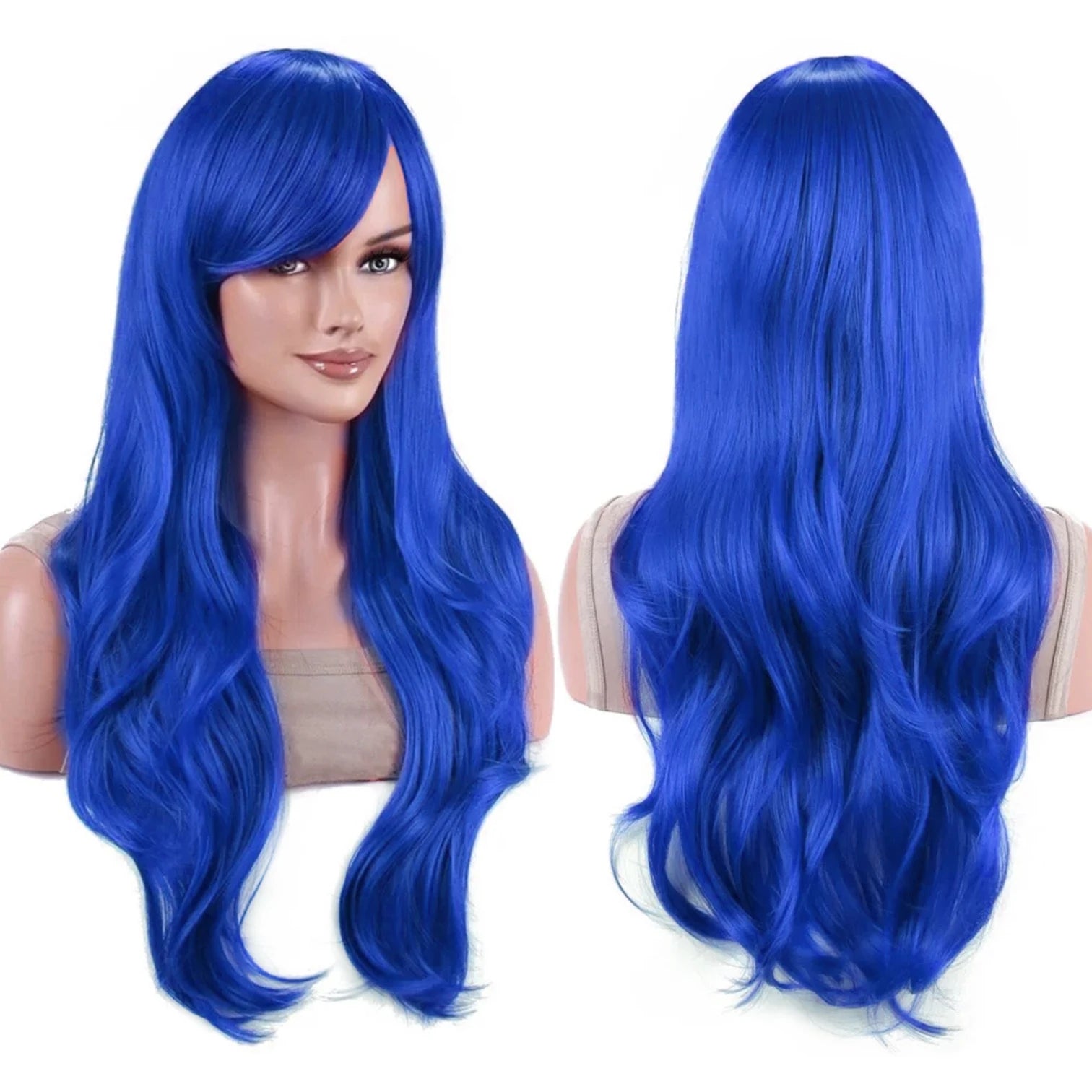 Long Wavy Rainbow Wig