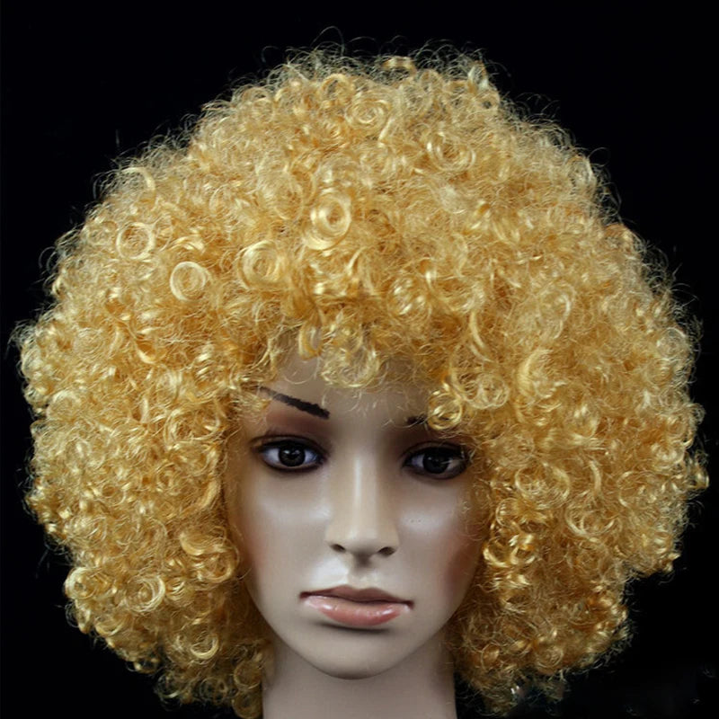 Short Curly Cosplay Wig