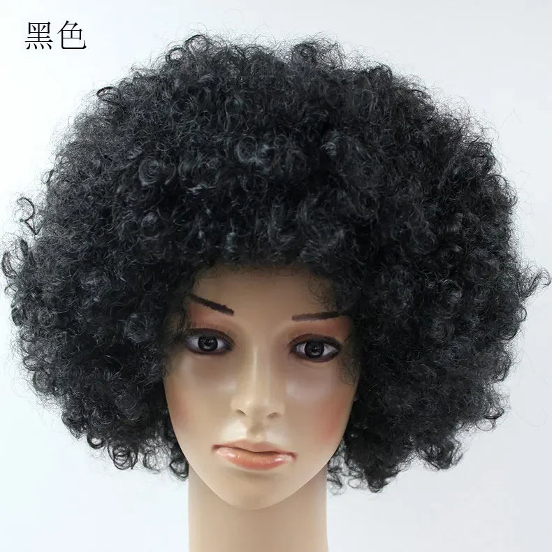 Curly Afro Clown Wig
