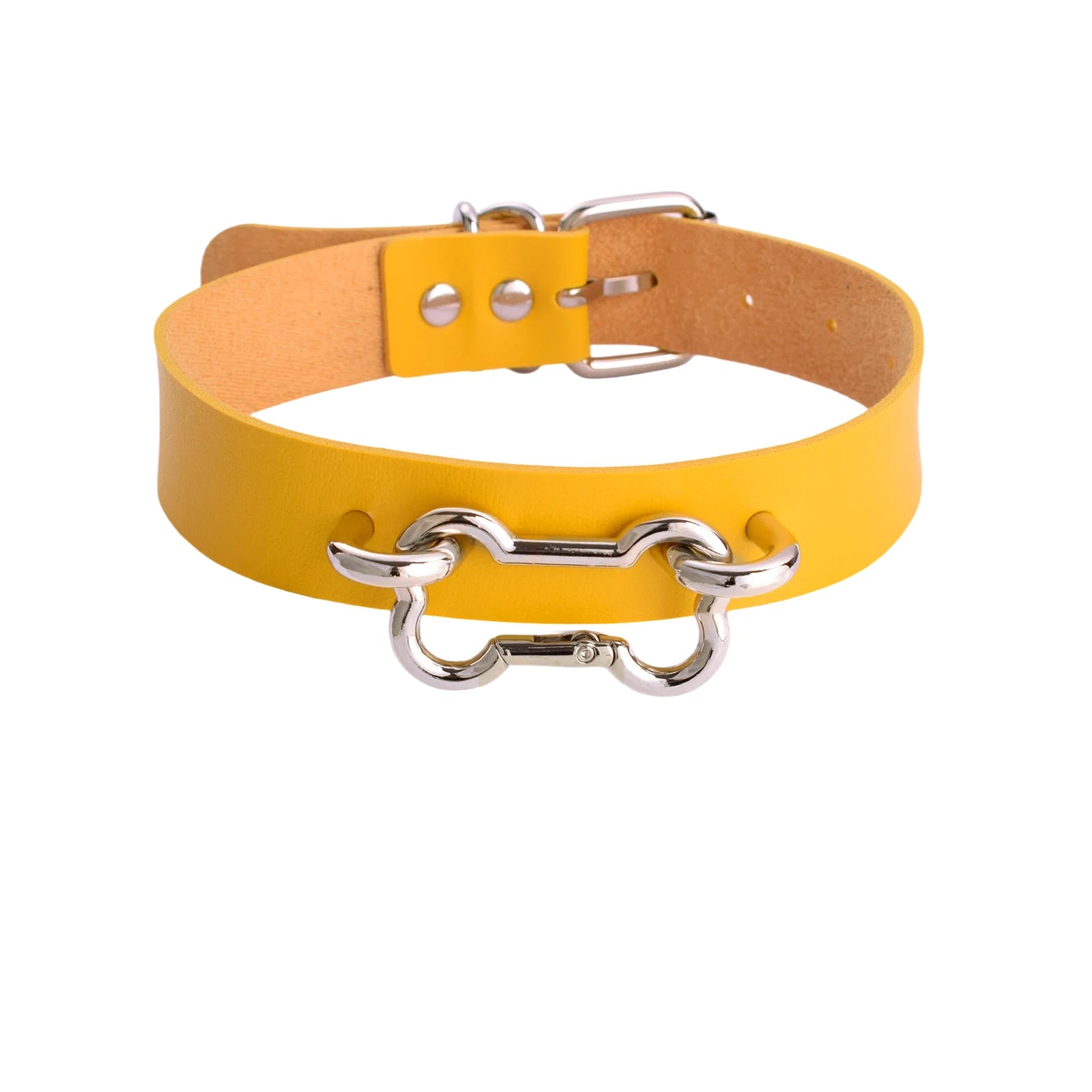 Bone Collar Leather Choker