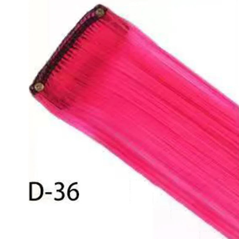 Rainbow Clip-In Hair Extensions (10pc)