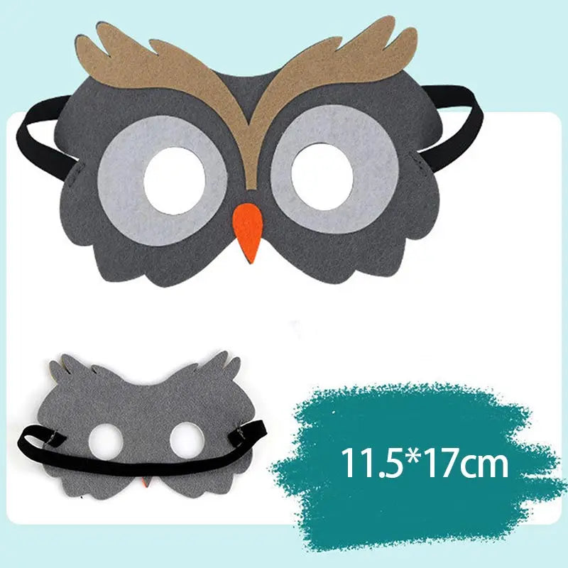 Kids Felt Animal Mask