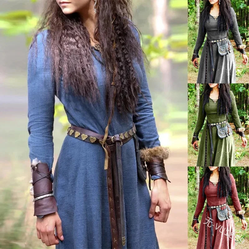 Medieval Maxi Robe Dress