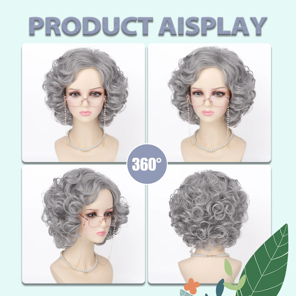 Old Lady Hair Accessory Set