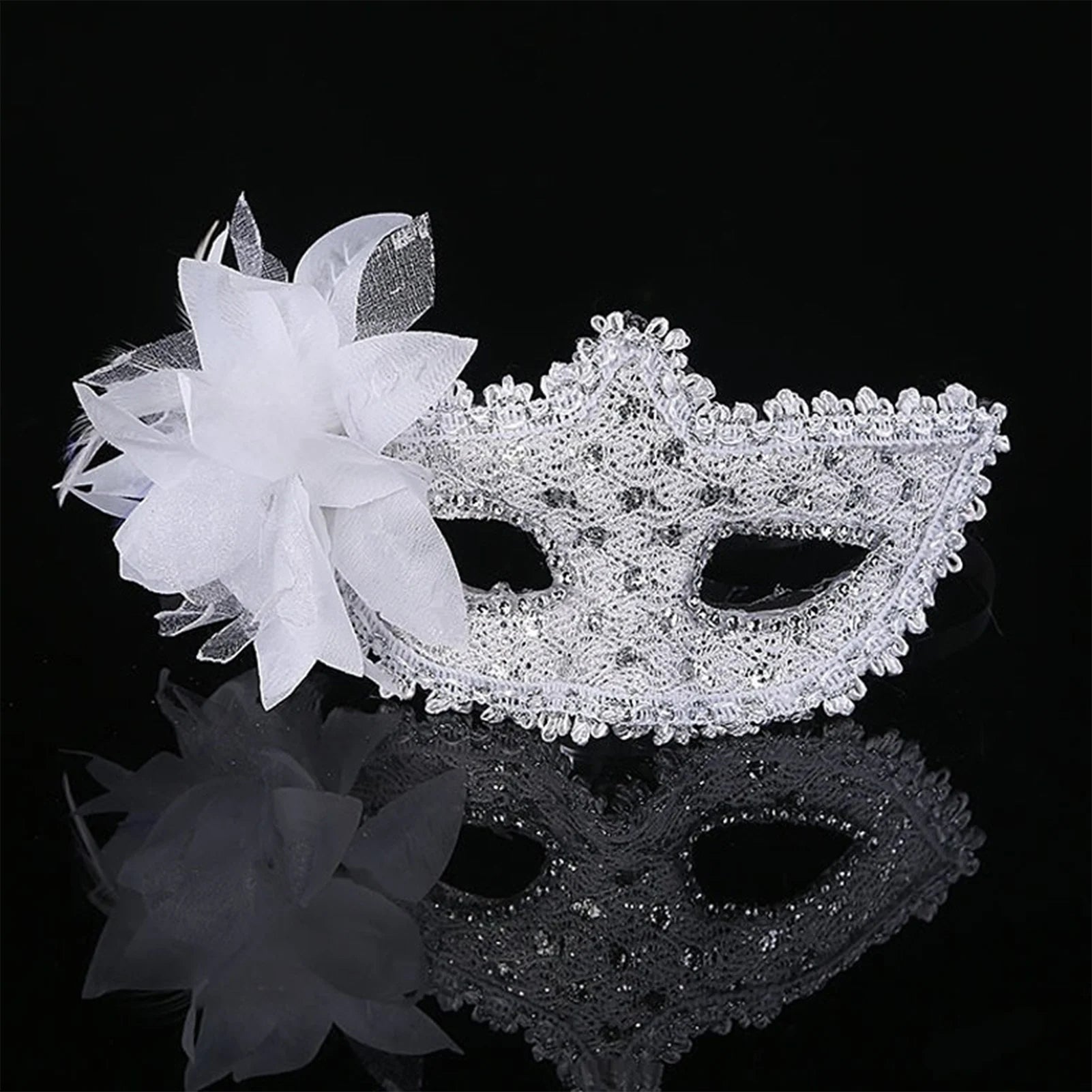 Rhinestone Masquerade Mask