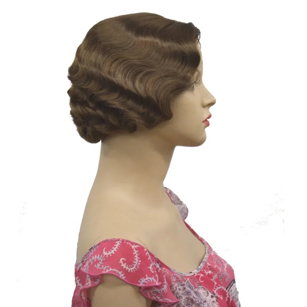 1920s Finger Wave Wig