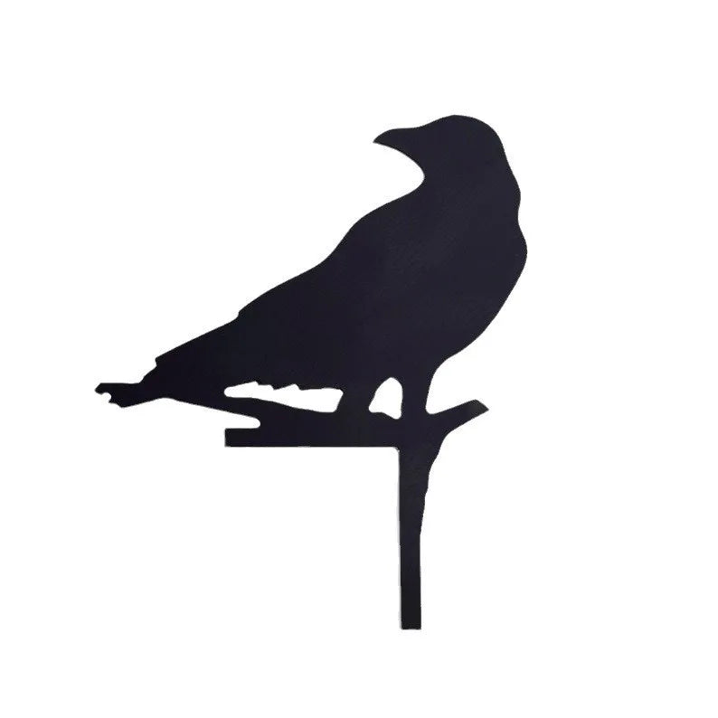Door Corner Sign — Bird, Witch & Cat