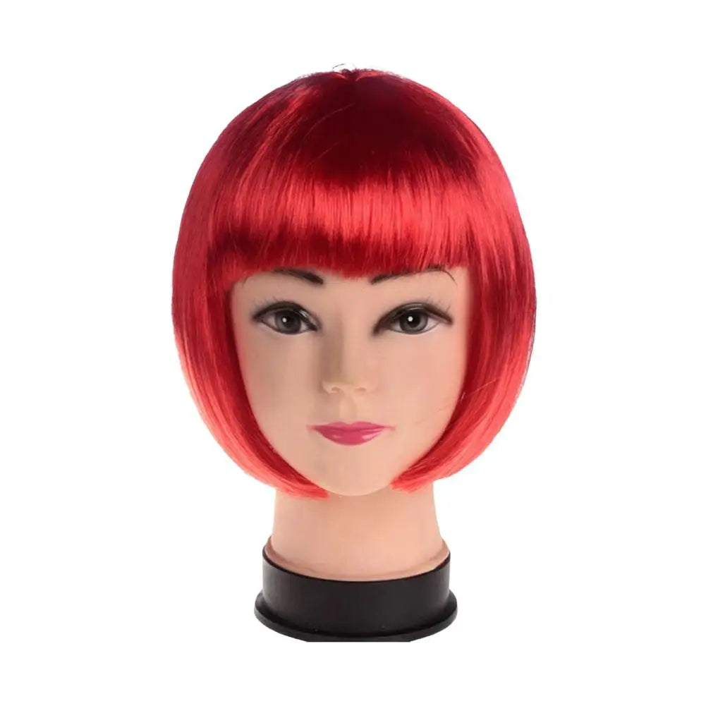 Short Colorful Straight Wig