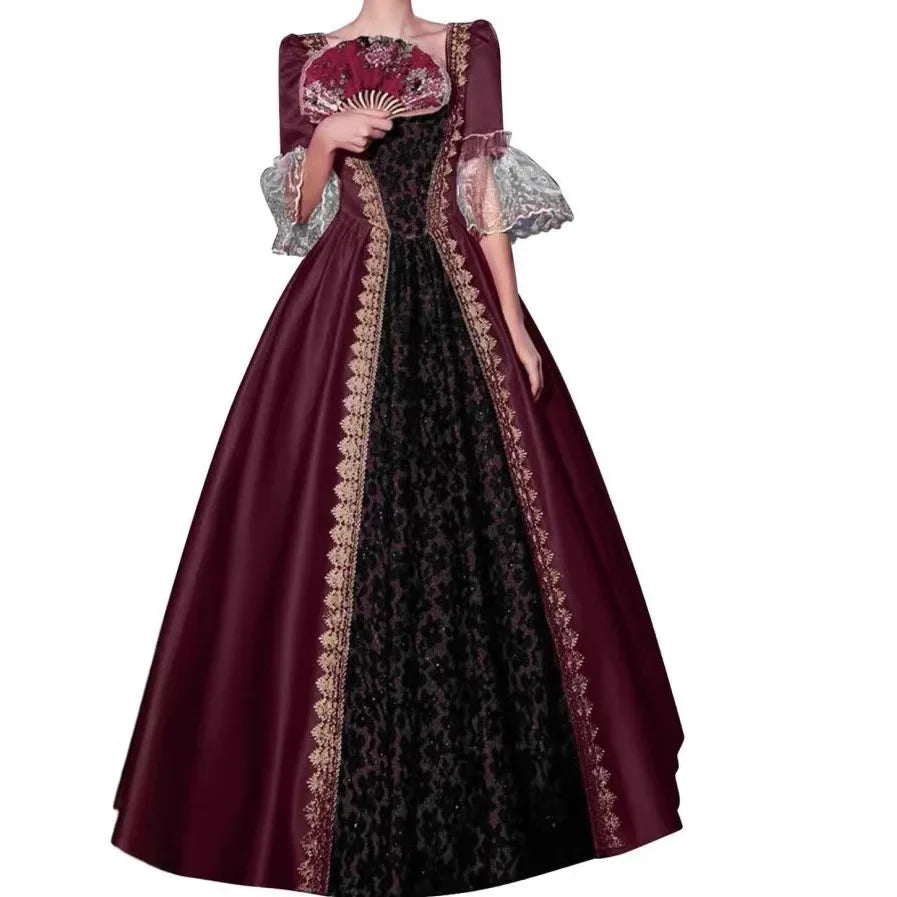 Victorian Gothic Queen Ball Gown