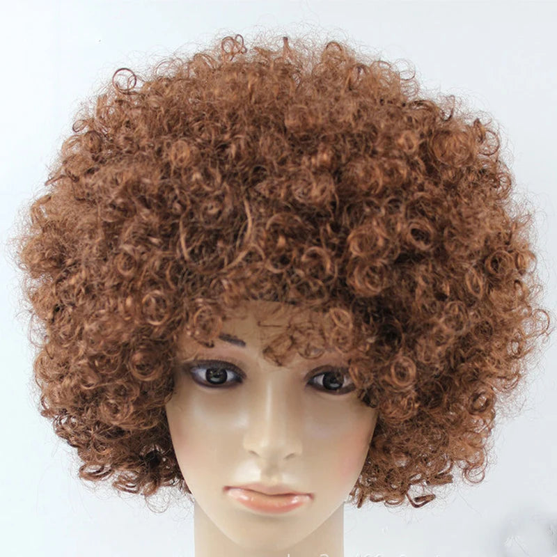 Short Curly Cosplay Wig