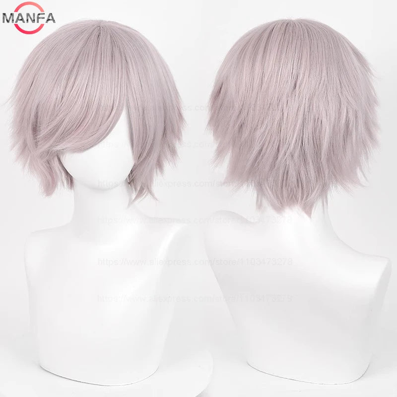 Short Black Anime Wig