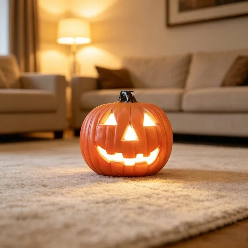 LED Pumpkin Lantern - Tabletop Glow