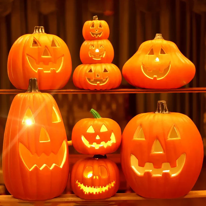Light-Up Jack-O'-Lantern Decor