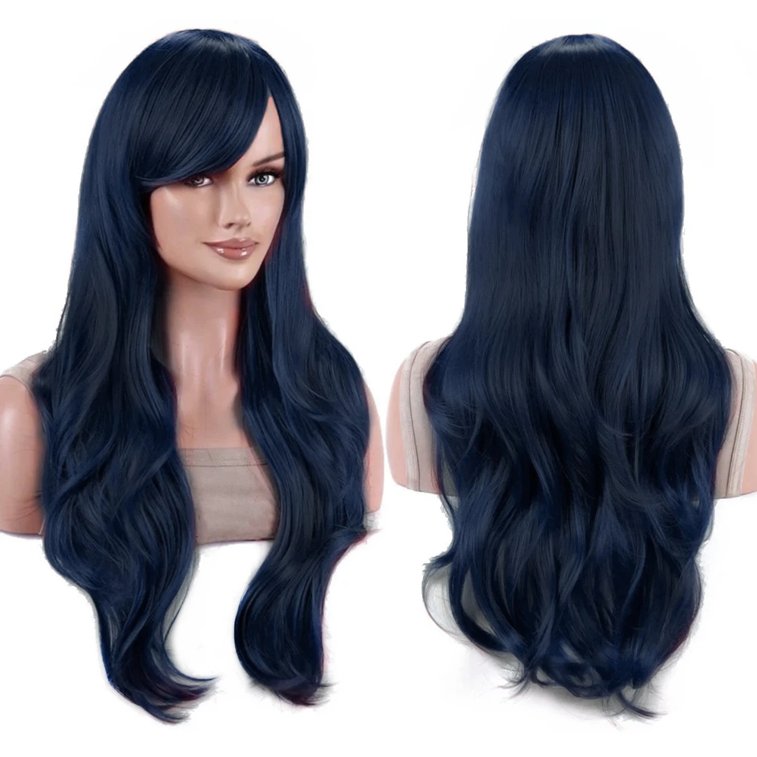 Long Wavy Rainbow Wig