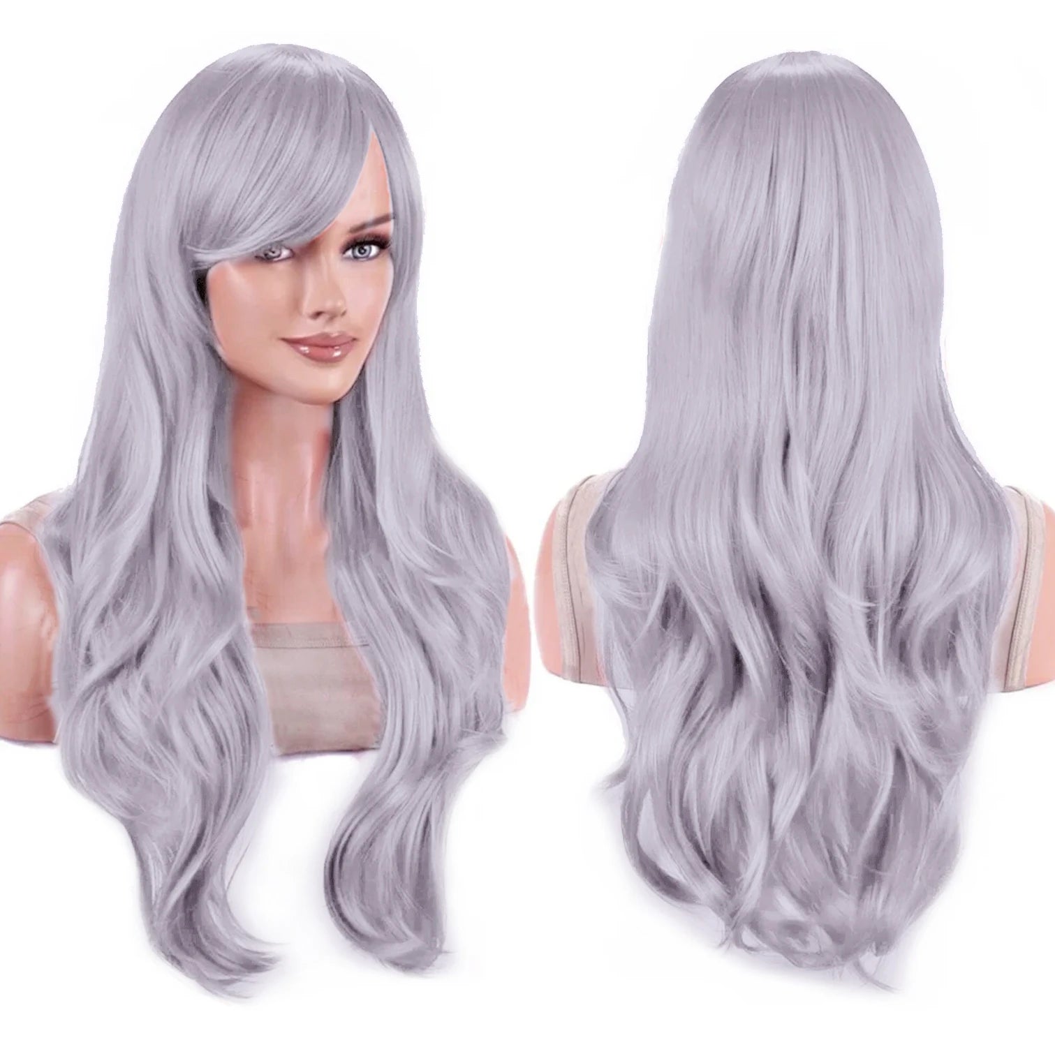 Long Wavy Rainbow Wig
