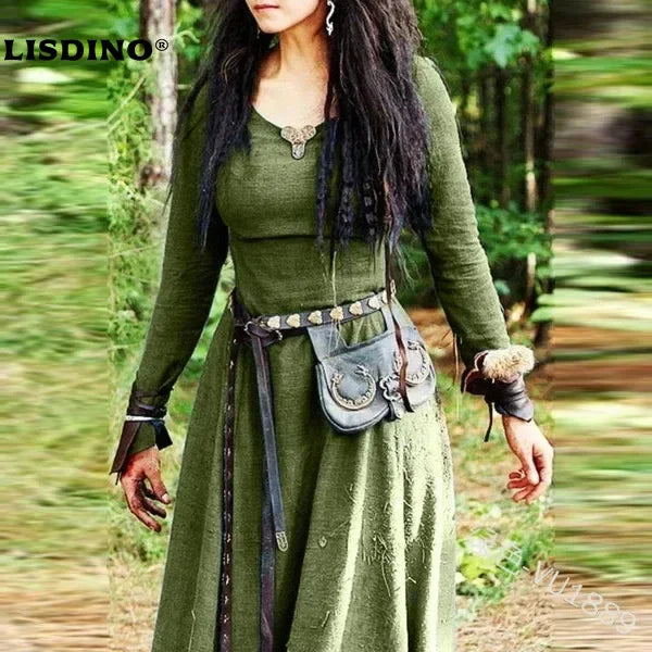 Medieval Maxi Robe Dress
