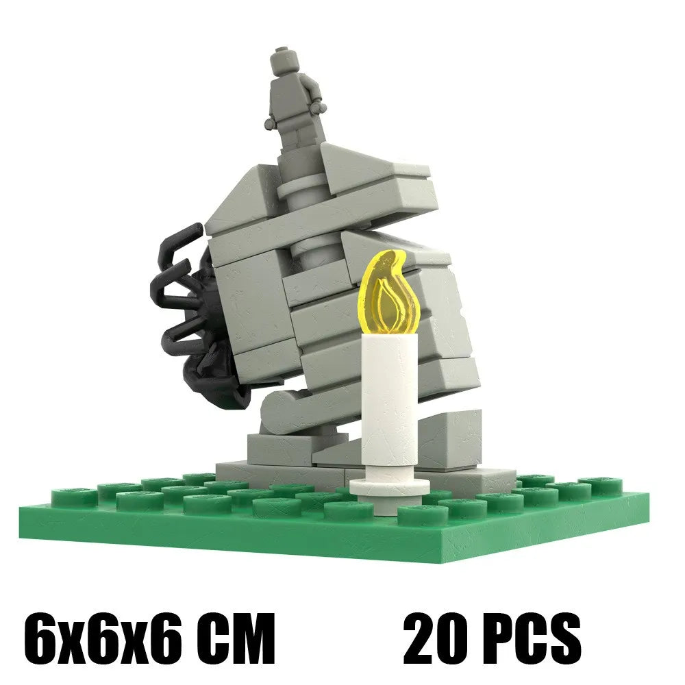 Hell Cemetery Model Building Blocks