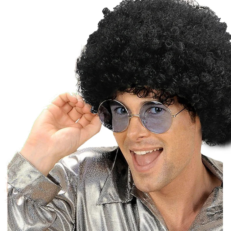 Afro Puff Clown Wig