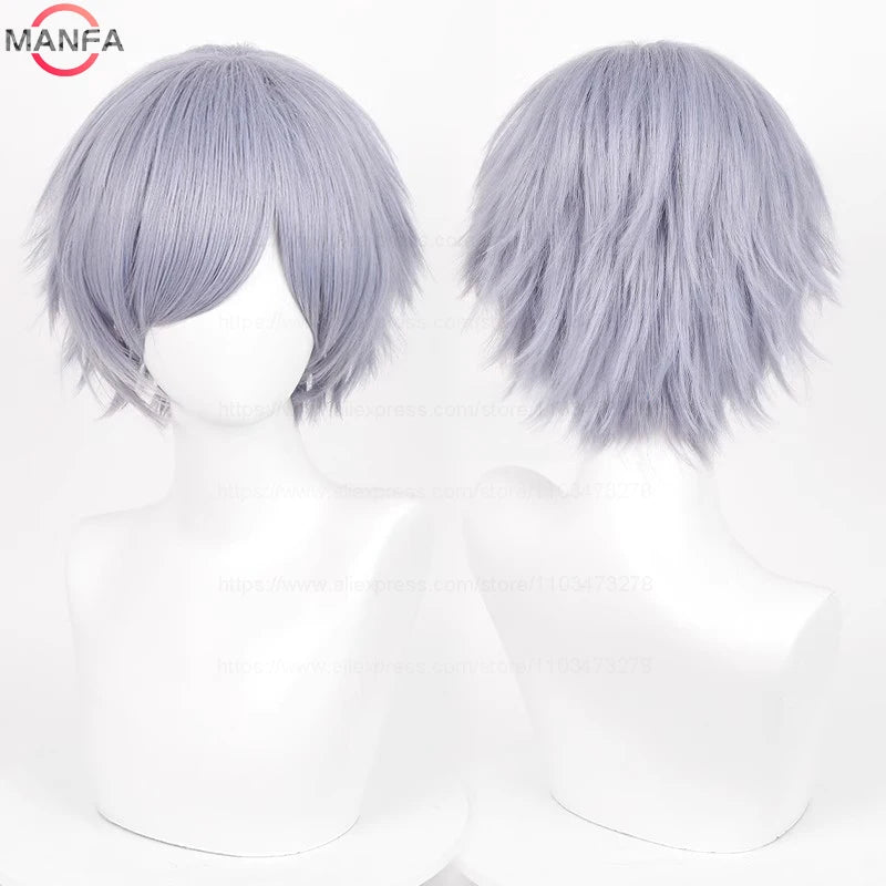 Short Black Anime Wig