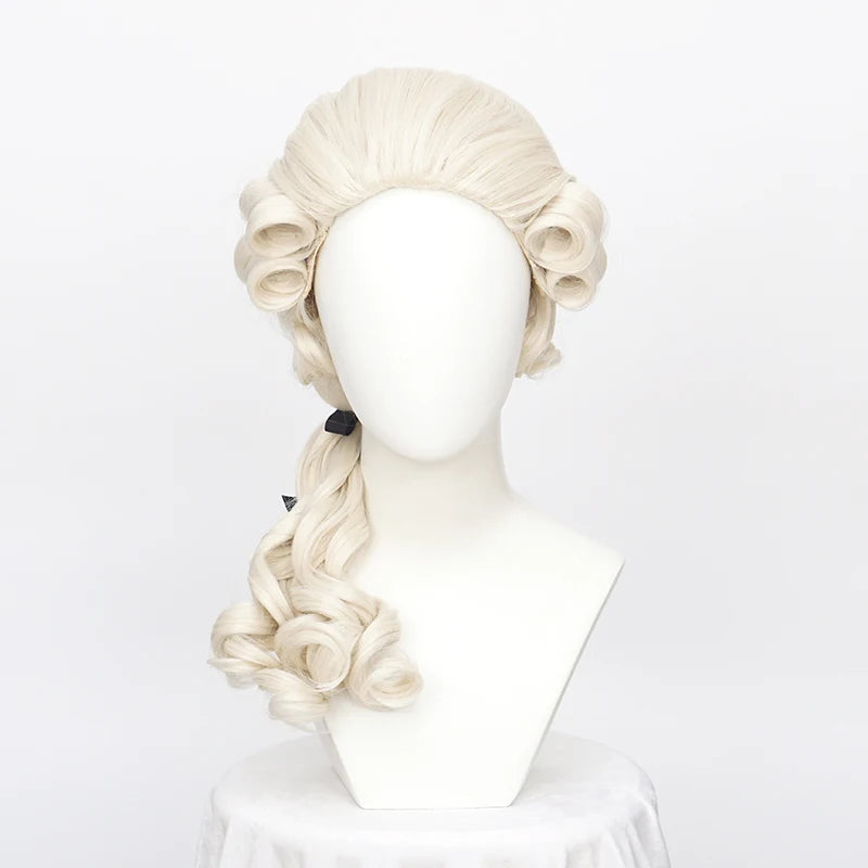 Judge Baroque Curly Wig