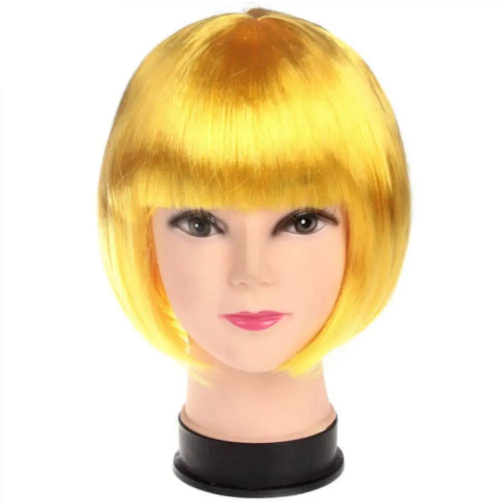 Short Straight Bangs Wig