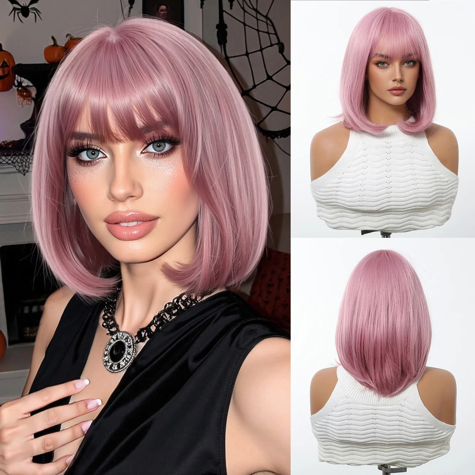 Short Straight Bob Wig