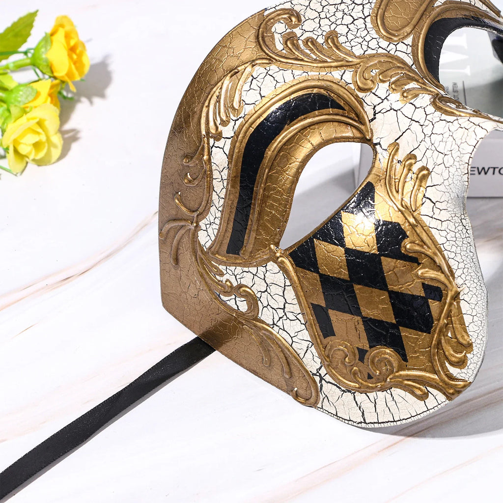 Vintage Men's Masquerade Mask