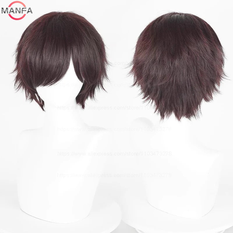 Short Black Anime Wig