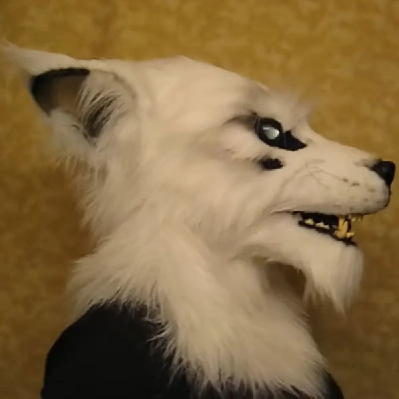 Plush Animal Head Mask