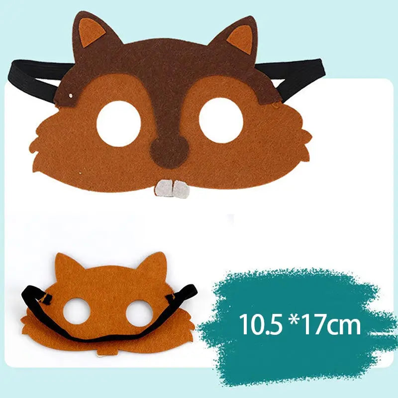 Kids Felt Animal Mask