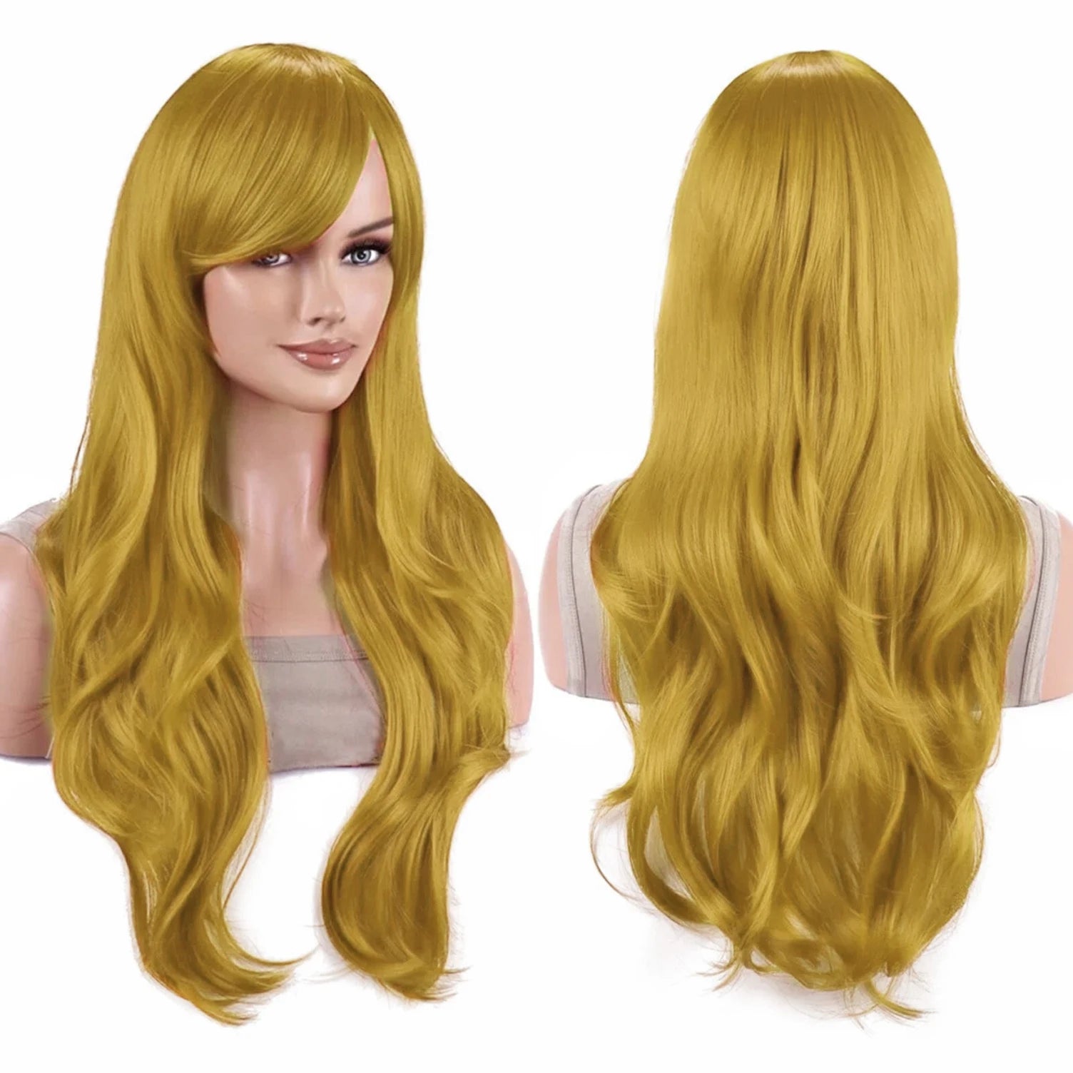 Long Wavy Rainbow Wig