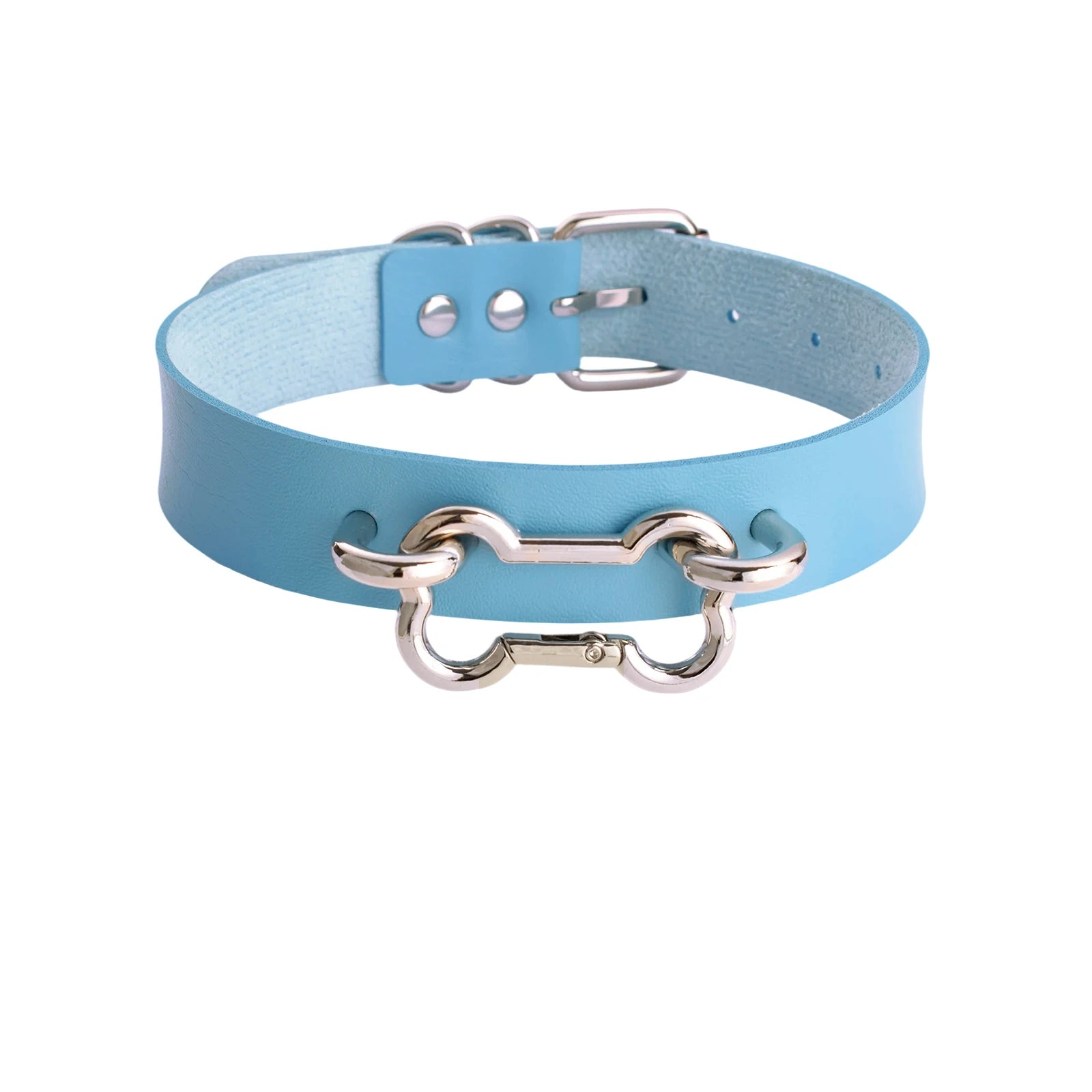 Bone Collar Leather Choker