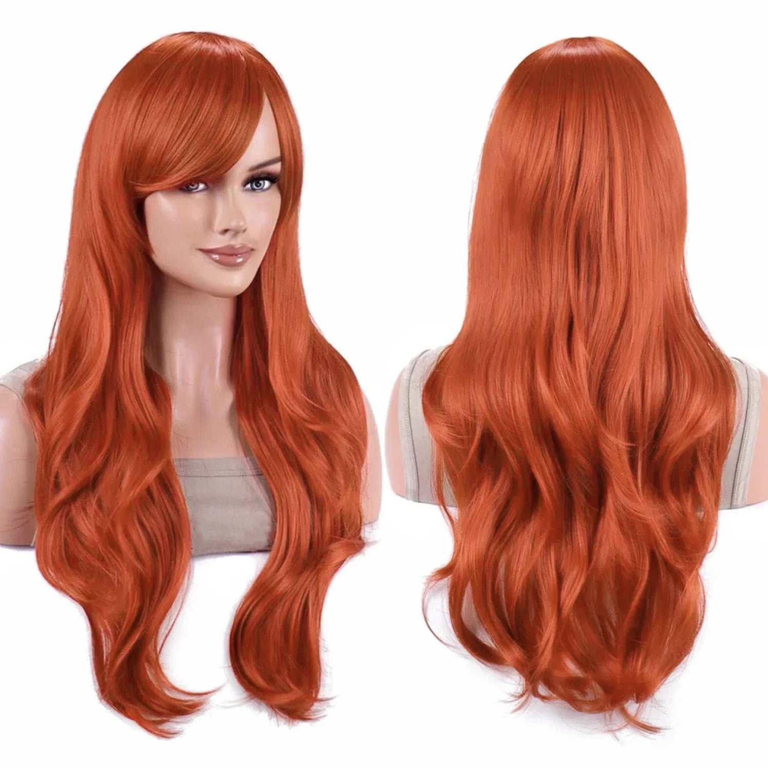 Long Wavy Rainbow Wig