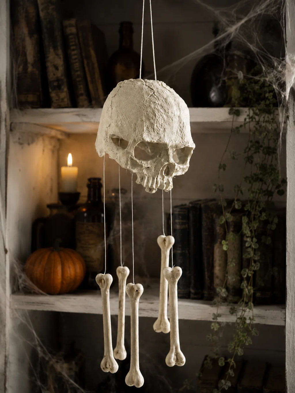 Skull Bone Wind Chime