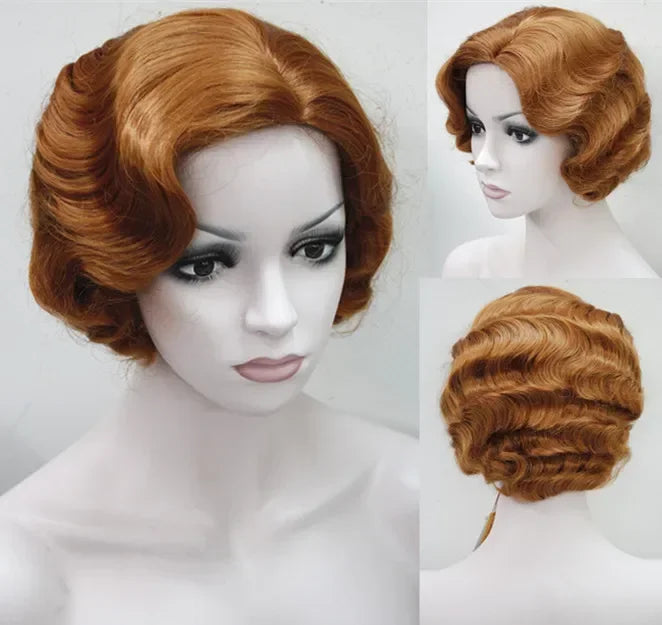 1920s Finger Wave Wig