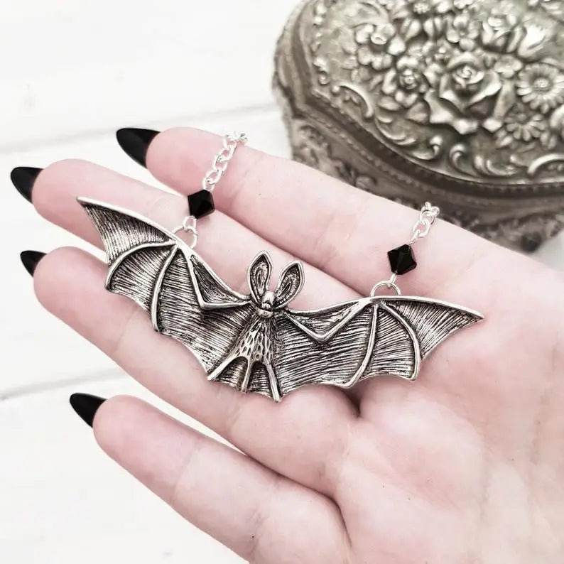 Gothic Bat Fashion Necklace
