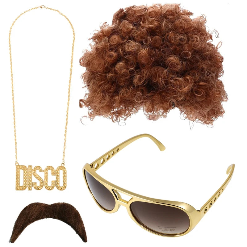 Afro Curly Wig Set