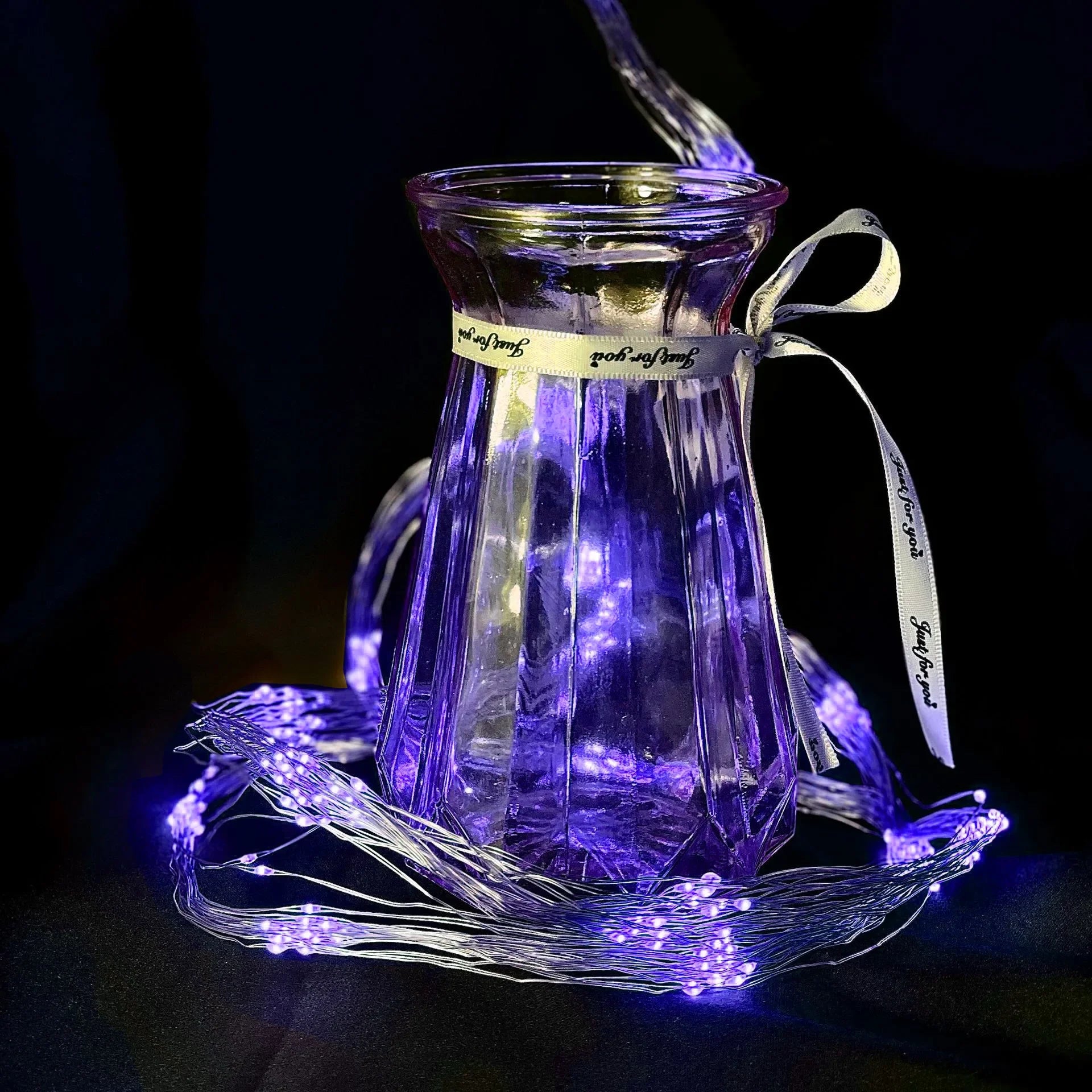 Purple Fairy String Lights, 600 LED