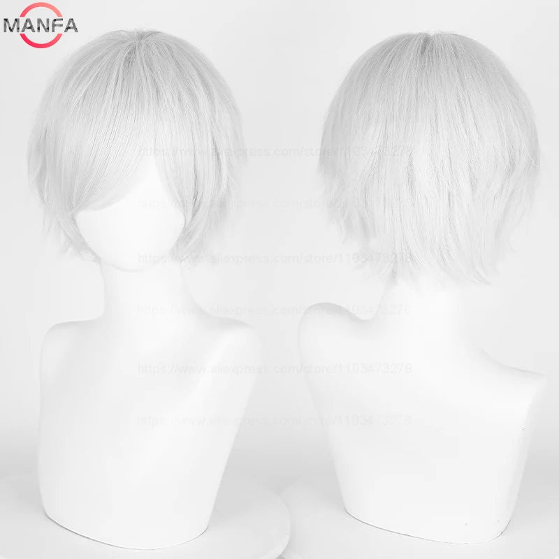 Short Black Anime Wig