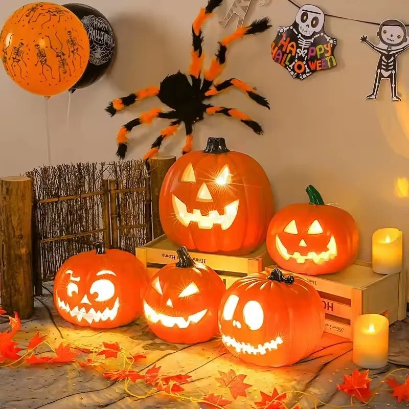 Light-Up Jack-O'-Lantern Decor
