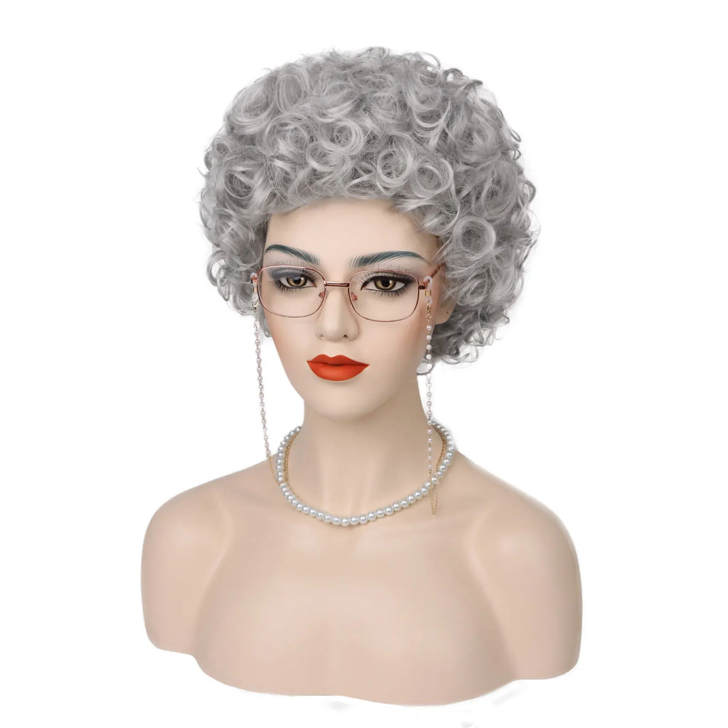 Gray Old Lady Wig