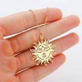 Sun & Moon Pentagram Necklace