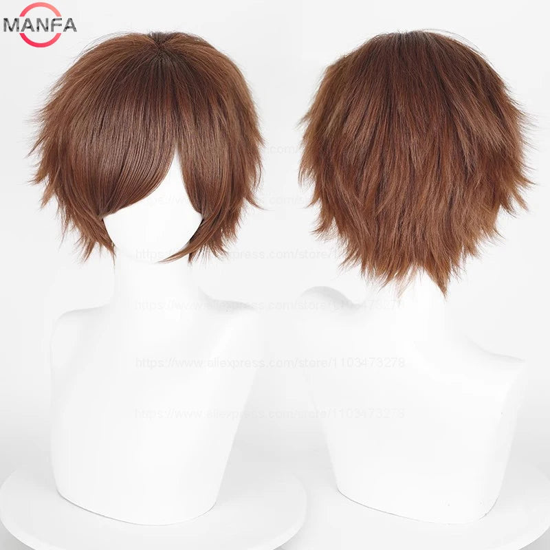 Short Black Anime Wig