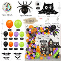 Bat Balloon Garland — Spiders & Pumpkins