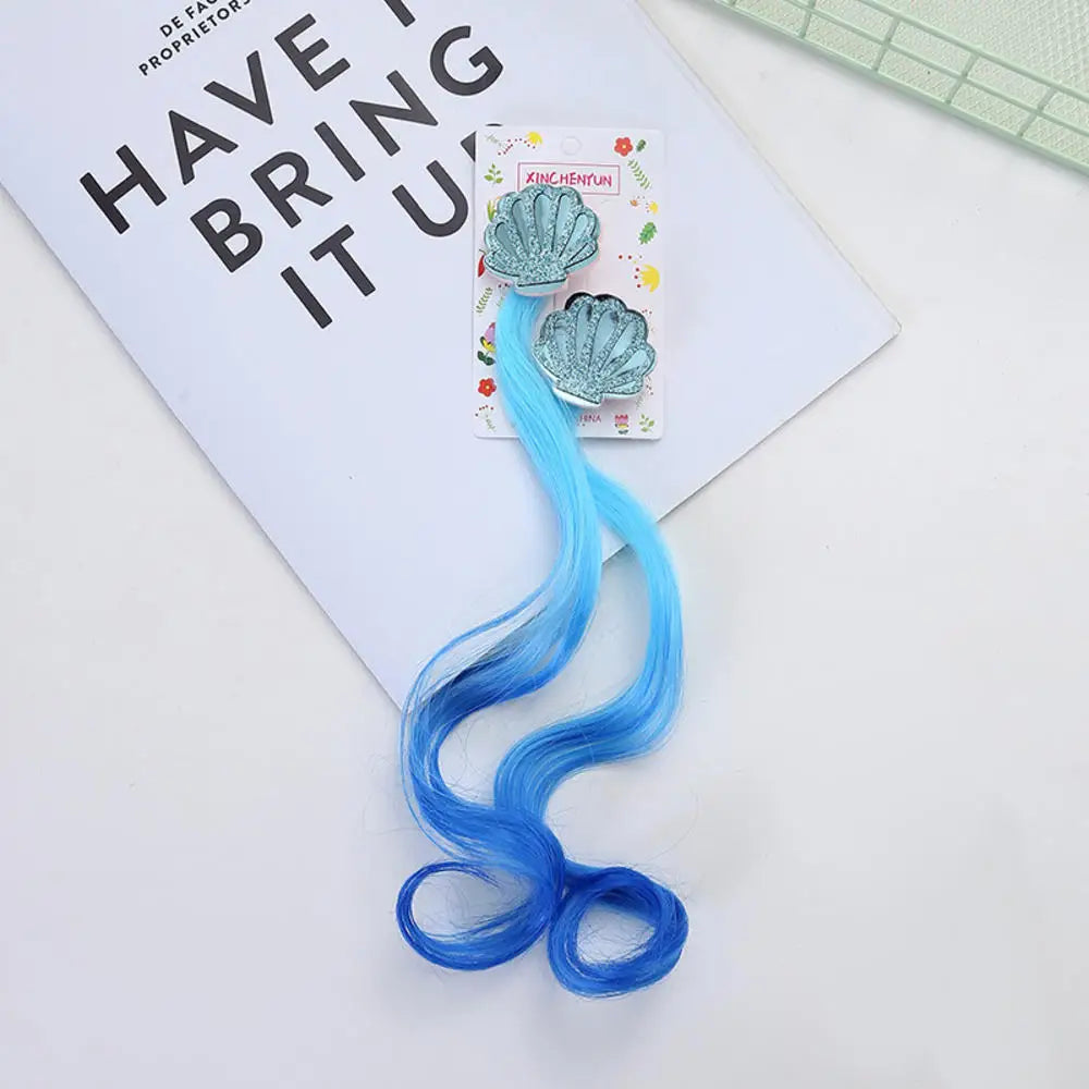 Kids Mermaid Wig & Hairpins