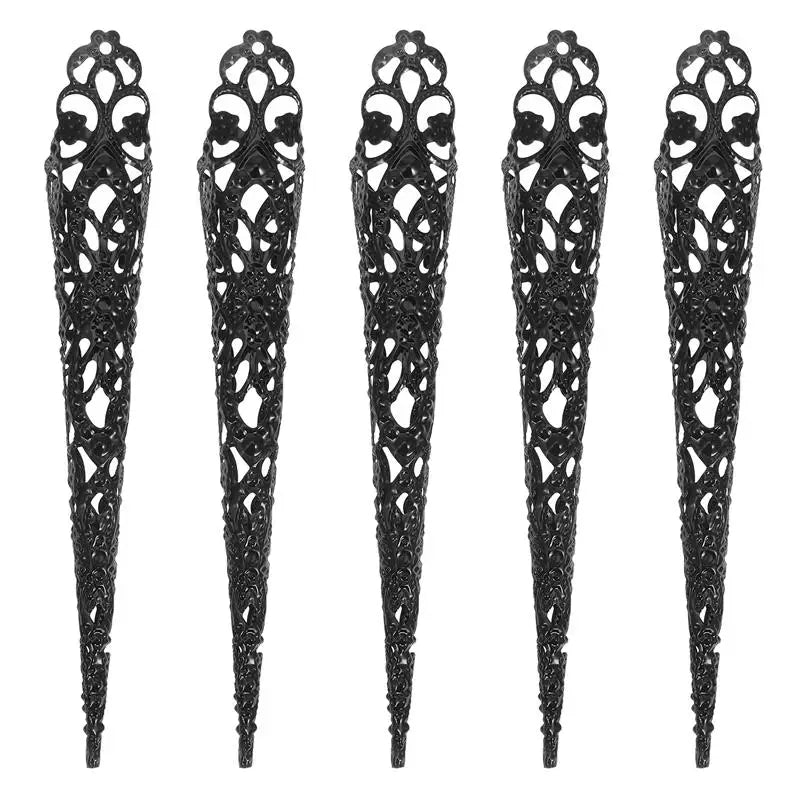 Floral Fingertip Nail Claws