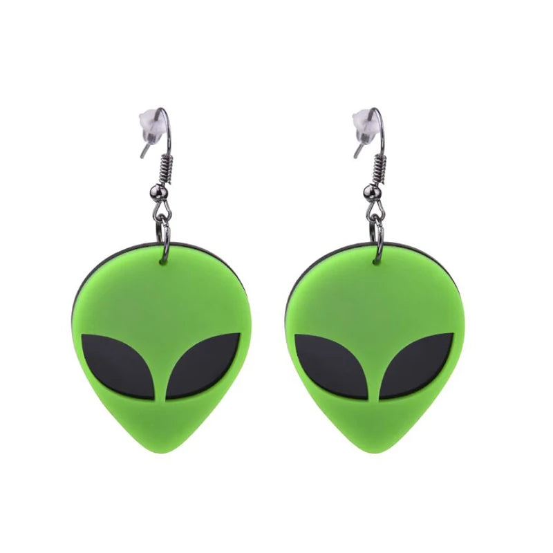 Hip Hop Halloween Earrings