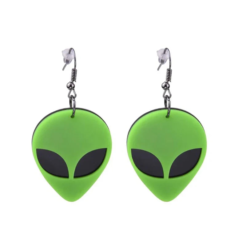 Alien Earrings